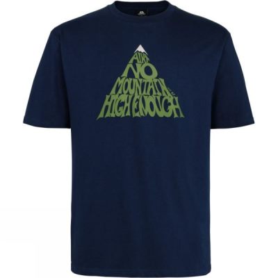 Tee Mountain Equipment Aint No Mountain Hombre - Azul Marino - Chile GMZ049513